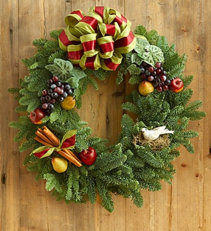 Fruitful &amp; Festive Evergreen Wreath™