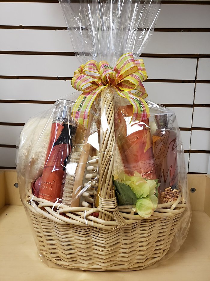 SPA Amber Gift Basket