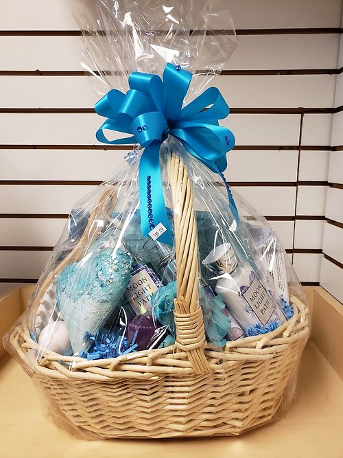 SPA Moonlight Blue Gift Basket
