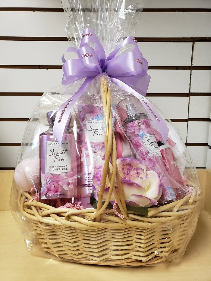 SPA SweetPea Gift Basket