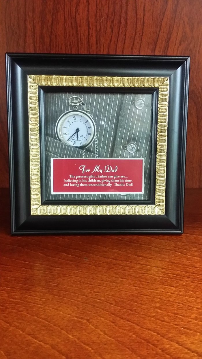 Table top Clock- For my Dad