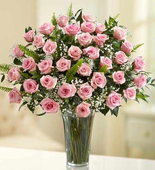 Ultimate Elegance  Long Stem Roses - Pink