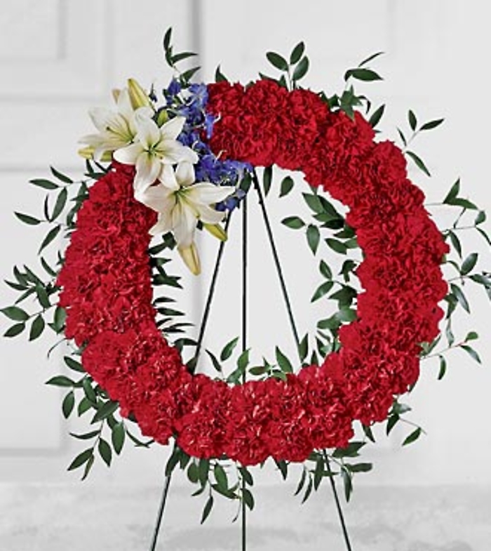 To Honor One\'s Country Wreath